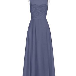 Azazie Justine Dress in Stormy - size 16